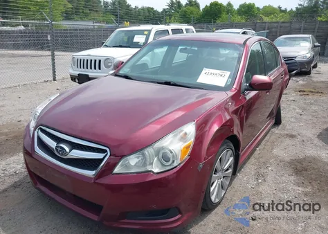 2011 Subaru Legacy 2.5I Limited z USA, uszkodzony, nr VIN 4S3BMBK66B3231349